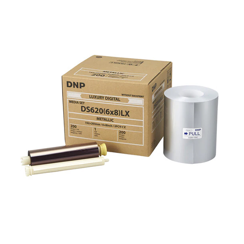 DNP DS620 6X8 SILVER Luxury Metallic Media