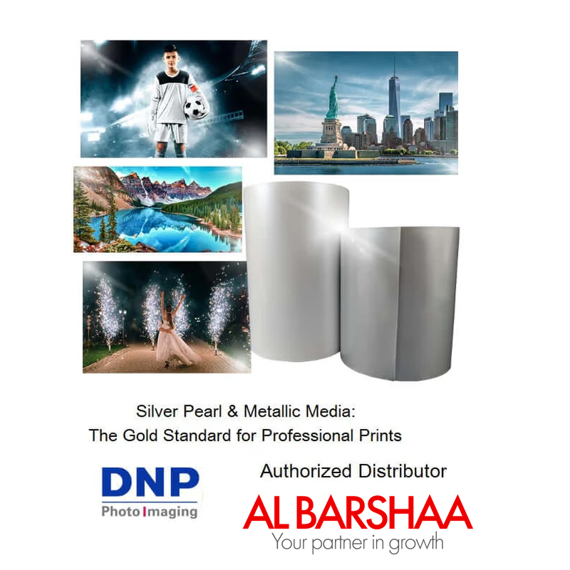 DNP DS620 6X8 SILVER Luxury Metallic Media