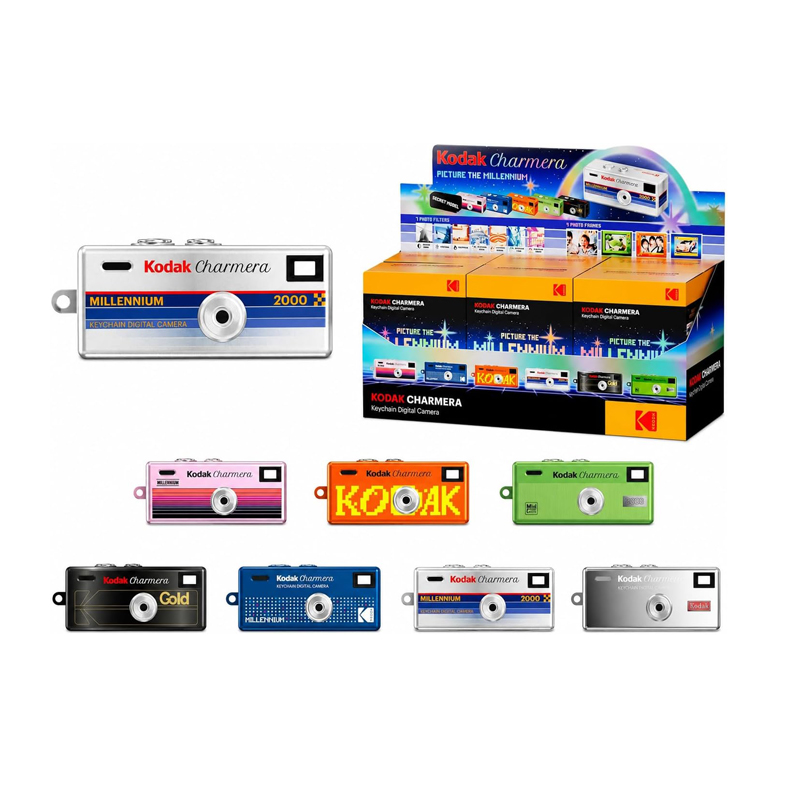 Kodak Charmera Keychain Digital Camera Blind Box-Millennium Single Box