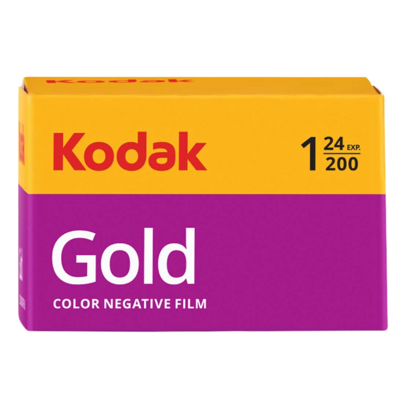 Kodak Gold Film, 35mm, Iso 200, 24 Exposure, Color Negative Film