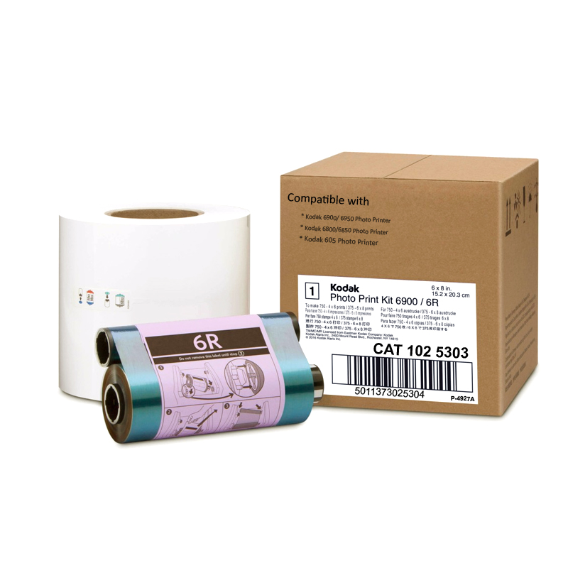 Kodak 6850/6900 Dye-Sub Photo Printer Media Kit