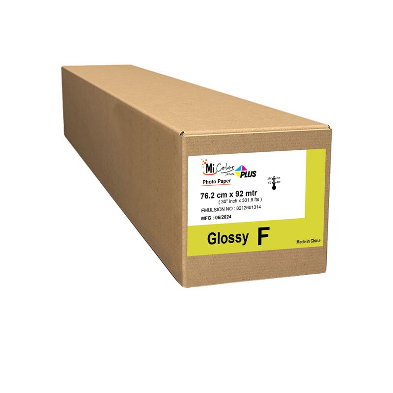Mi Color Plus 30'' AGX Photo Paper Glossy ( 76.2cm x 92 Mtr ) 
