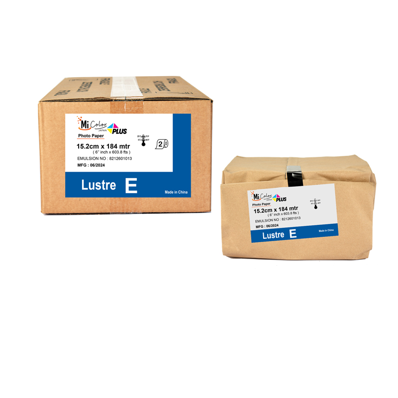 Mi Color Plus 6'' AGX Photo Paper Lustre ( 15.2cmx184 Mtr)