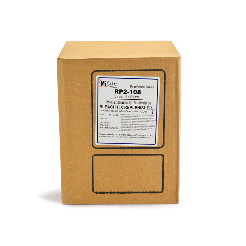 Mi Color RA4 Bleach Fix Replenisher ( A B ) - RP2-108