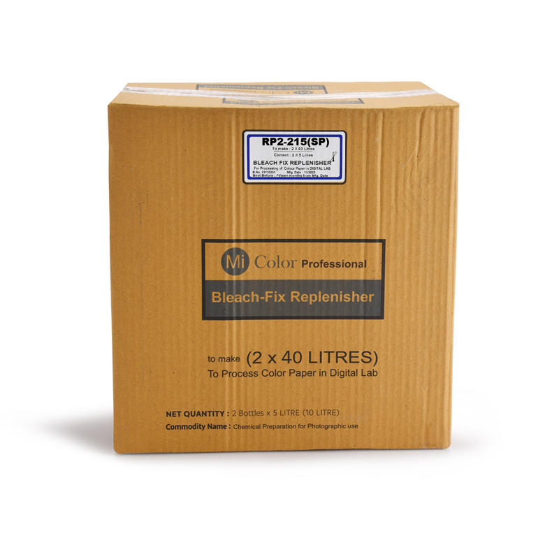 Mi Color RA4 Bleach-Fix Replenisher Single Part ( 2 x10 Ltr ) 