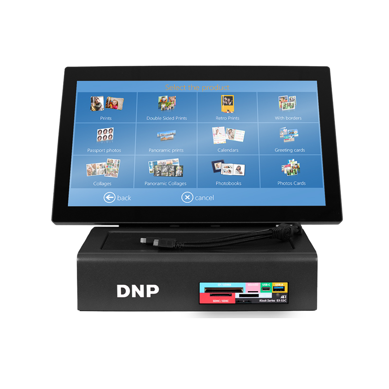 The ready-to-use terminal for self-service photo printing