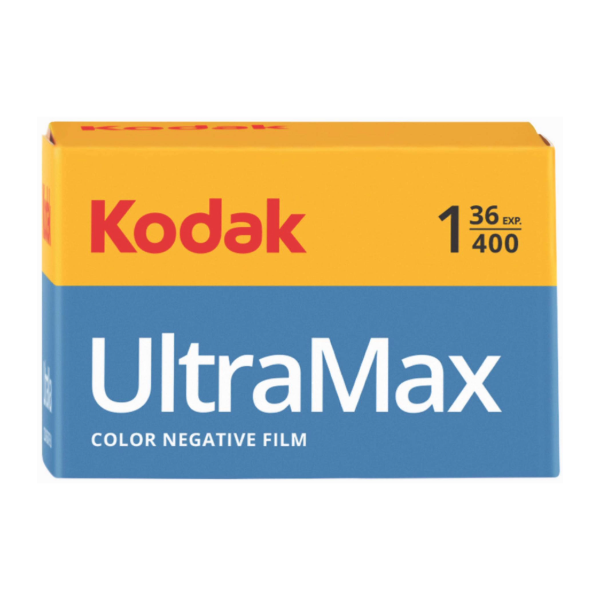 Kodak Ultra Max Film, 35mm, Iso 400, 36 Exposure, Color Negative Film