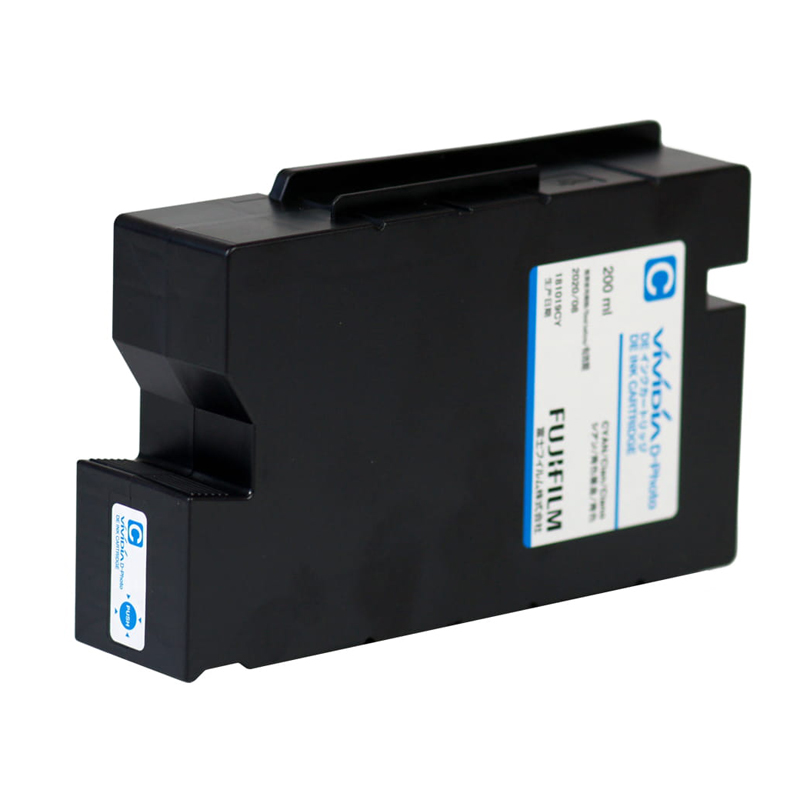 Fujifilm VIVIDIA DE100 Ink Cartridge 200ml - Cyan