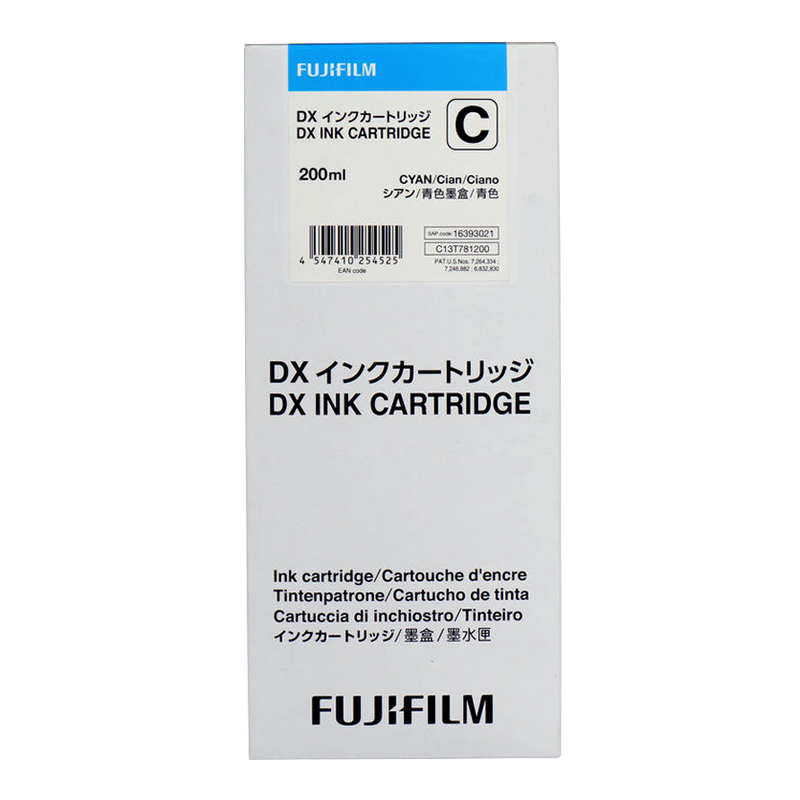 FUJIFILM DX100 Printer Ink Cartridge Cyan