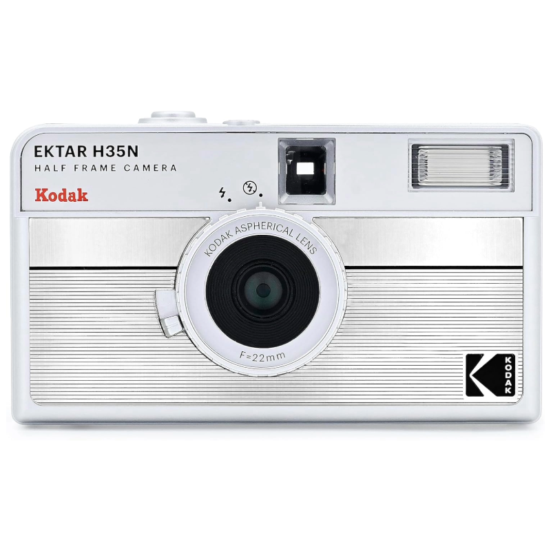 Kodak Ektar H35N Half Frame Film Camera Stripped Silver