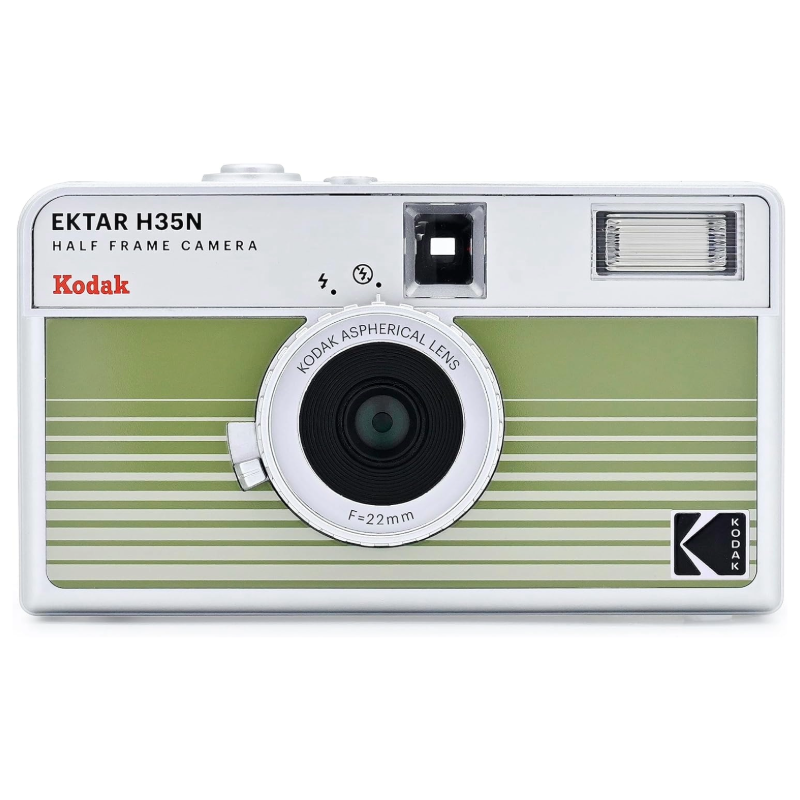 Kodak Ektar H35N Half Frame Film Camera Stripped Green