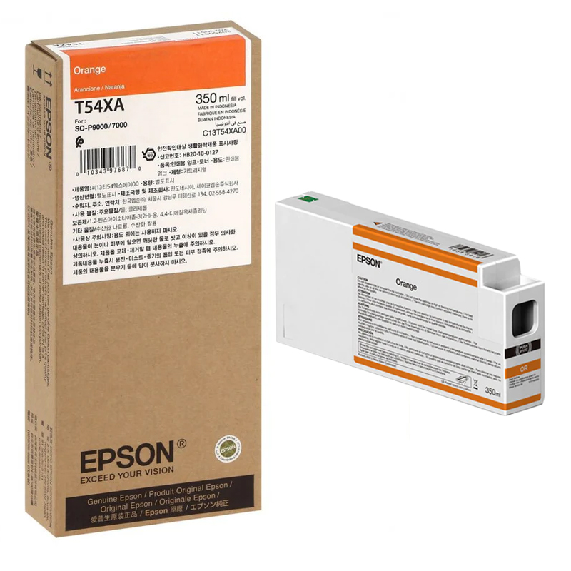 EPSON SureColor SC-P7000/ SC-P9000 Orange UltraChrome HDX/HD 350ml Ink
