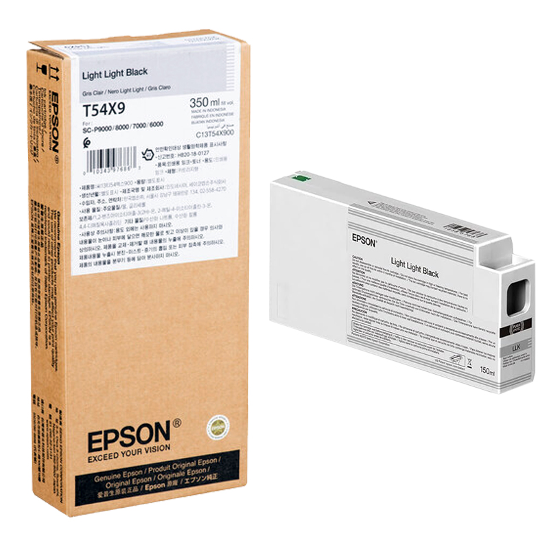 EPSON SureColor SC-P7000/ SC-P9000 Light Light Black UltraChrome HDX/HD 350ml Ink
