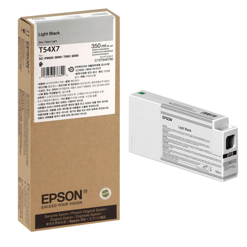 EPSON SureColor SC-P7000/ SC-P9000 Light Black UltraChrome HDX/HD 350ml Ink