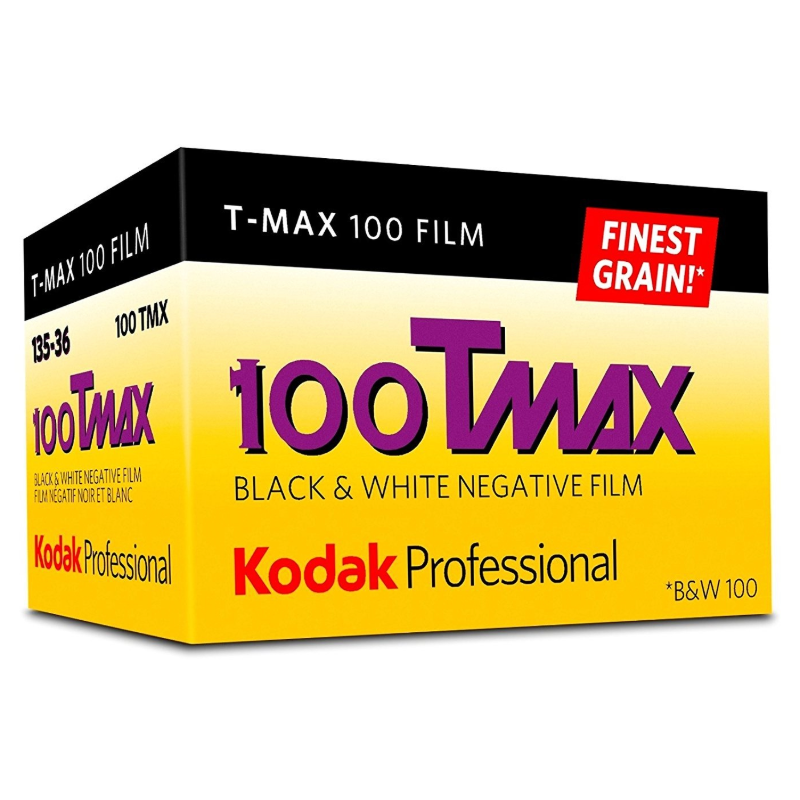 Kodak T-Max 100 Film, 135-36 Exposure, Black & White Negative Film