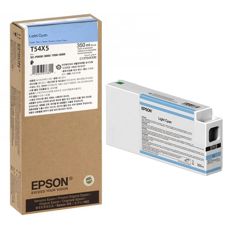 EPSON Sure Color SC-P7000/ SC-P900 Light Cyan UltraChrome HDX/HD 350ml Ink
