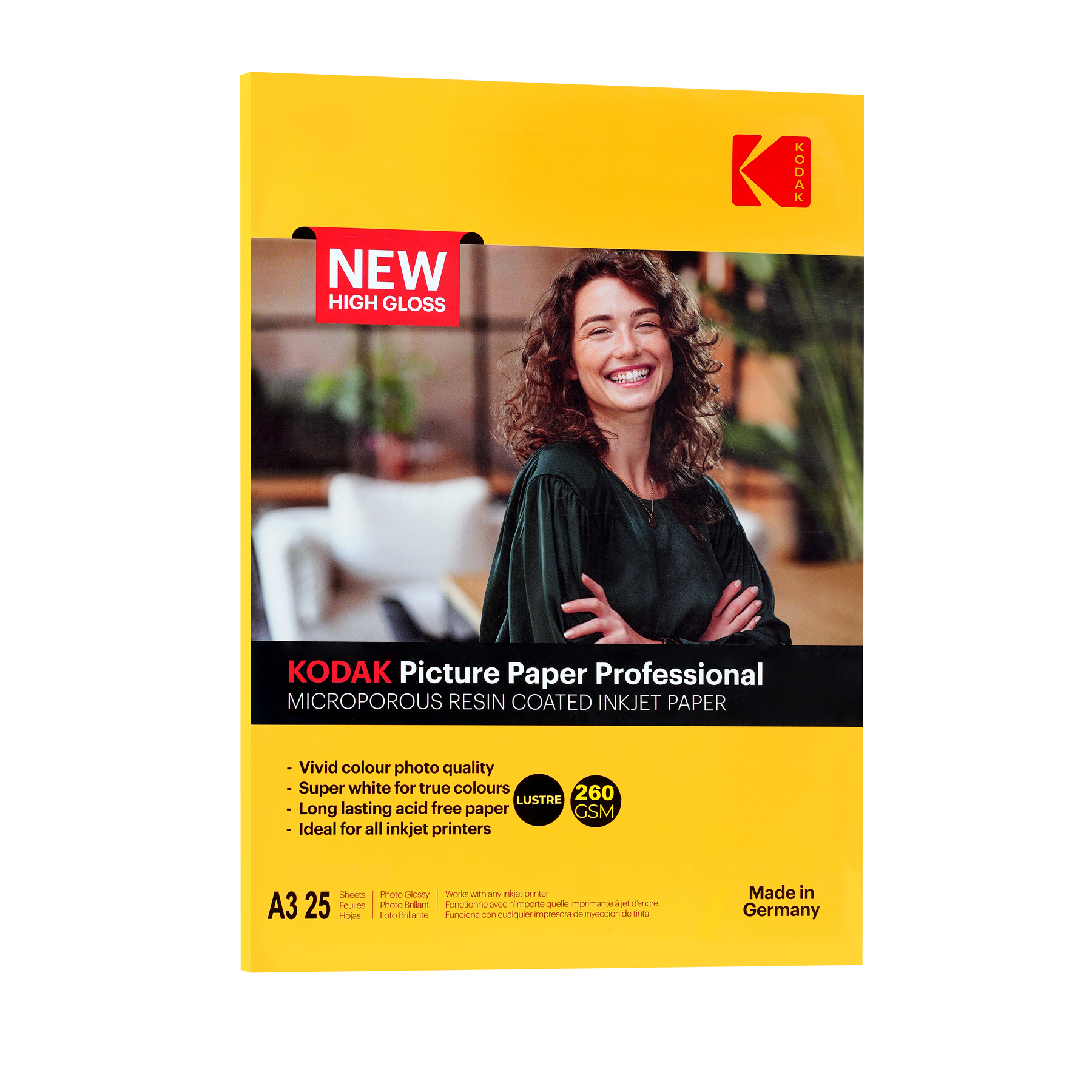 KODAK INKJET PAPER 260 GSM  297 MM X 420 MM A3- Lustre