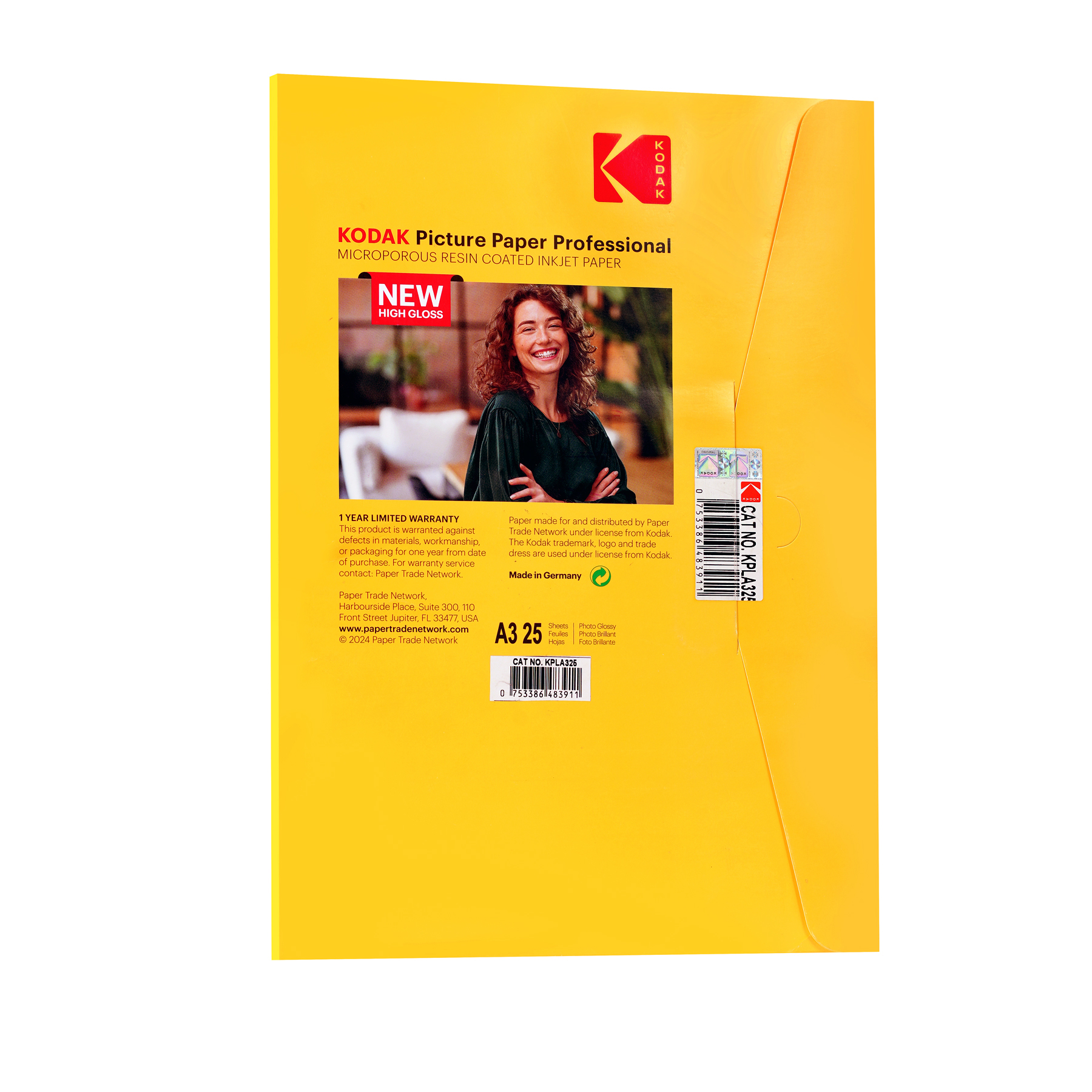 KODAK INKJET PAPER 260 GSM  297 MM X 420 MM A3- Lustre