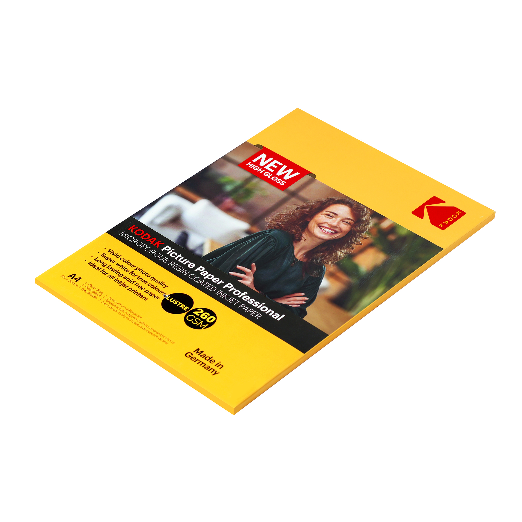KODAK INKJET PAPER 260 GSM  210 MM X 297 MM A4-Lustre