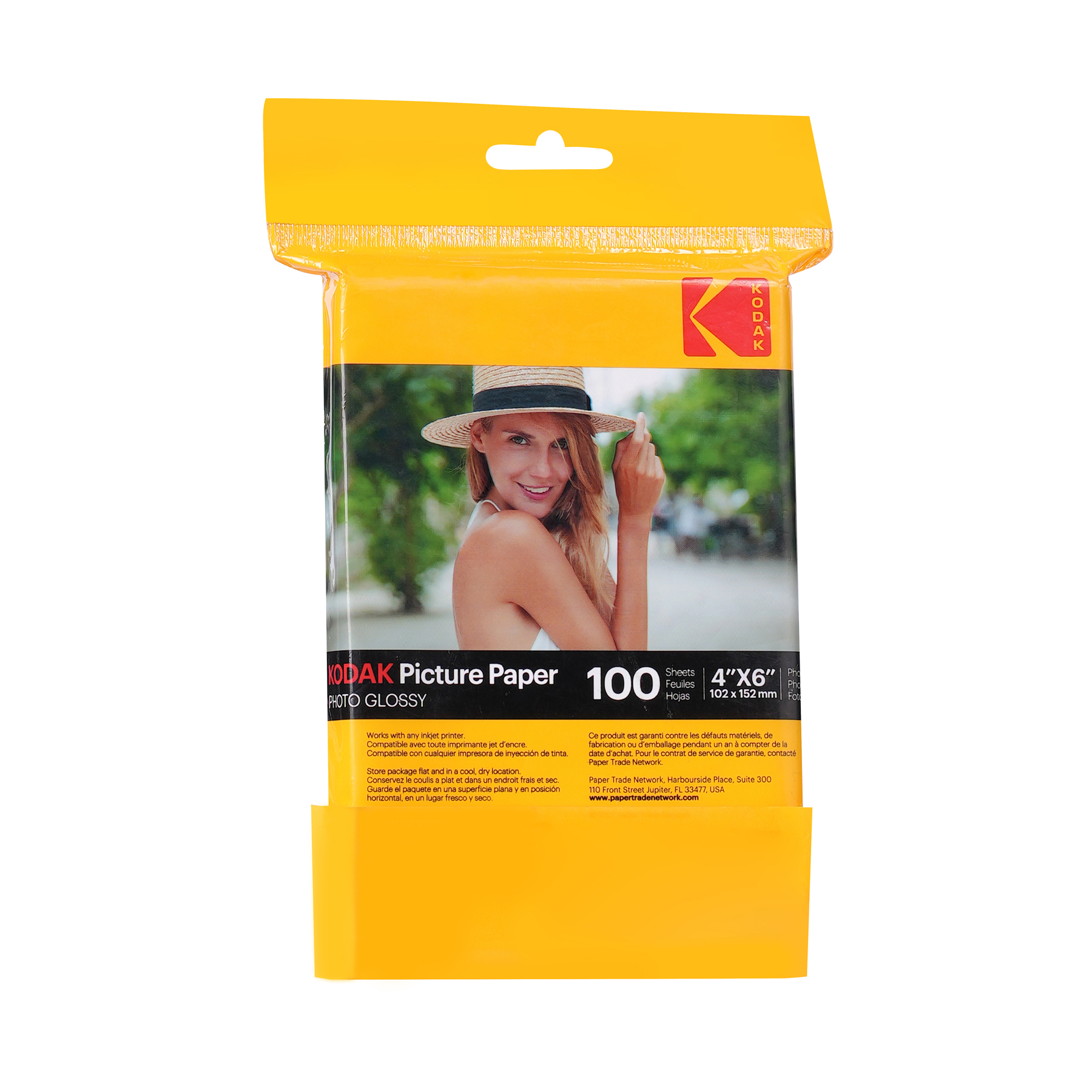 KODAK INKJET PAPER 210 GSM  102 MM X 152 MM ( 4 X 6 ) Glossy