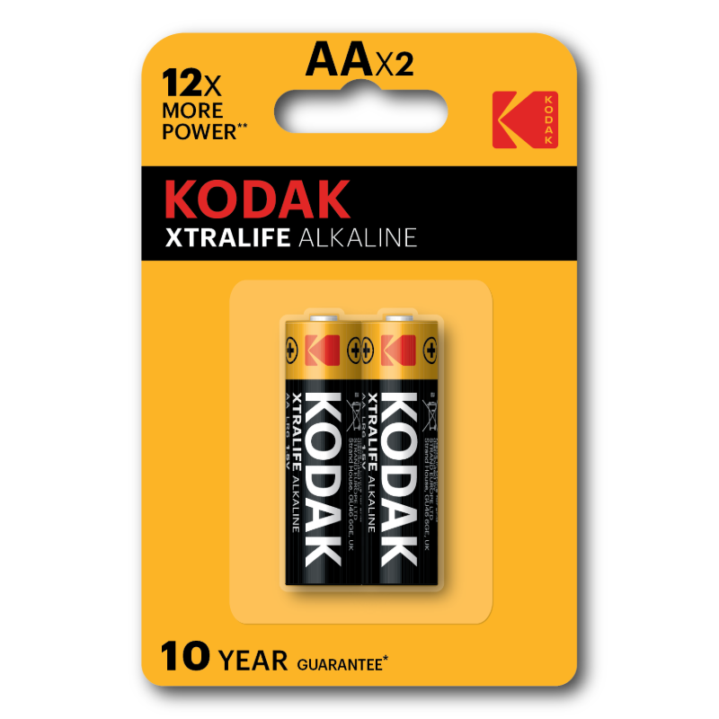 Kodak AA Xtralife Alkaline Battery
