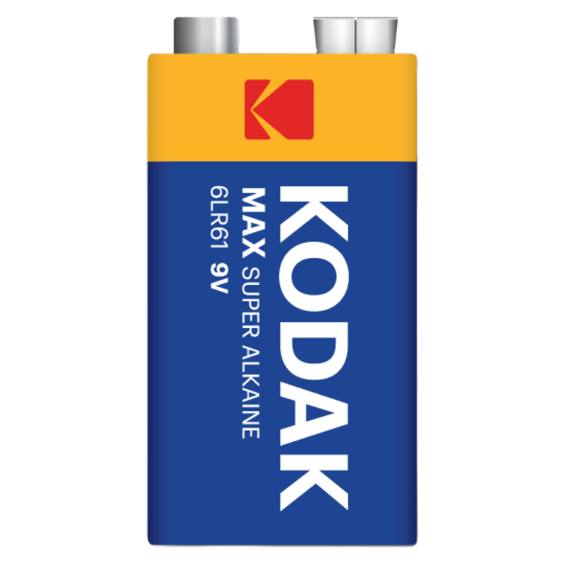 Kodak 9V Max Super Alkaline Battery