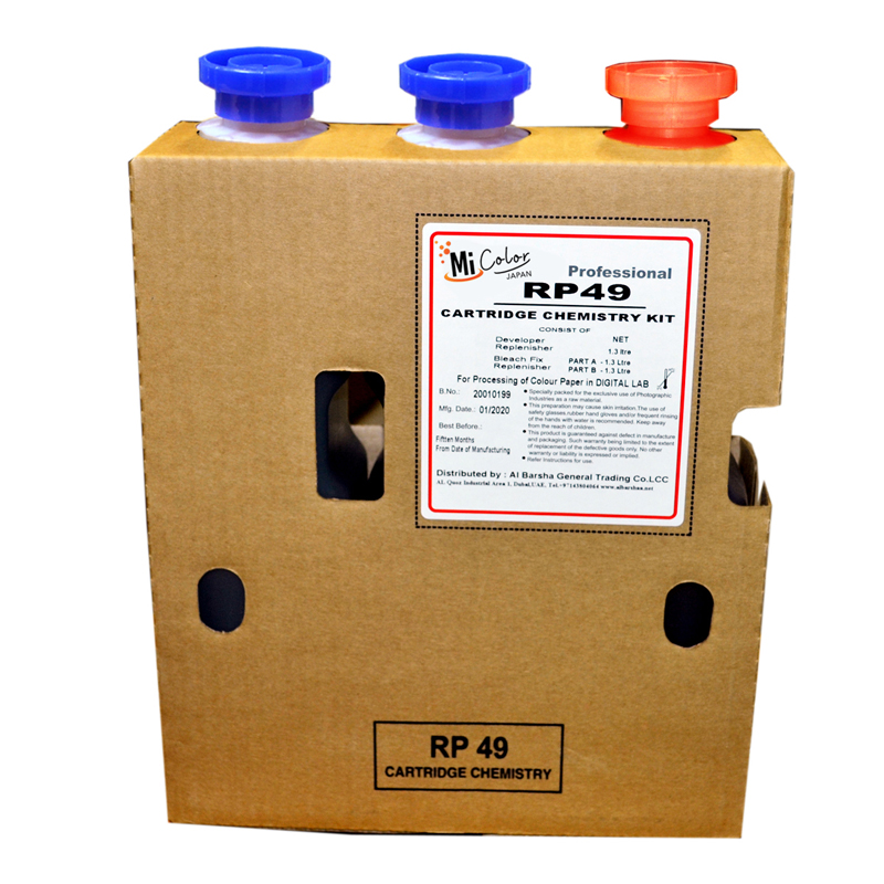 Mi Color RA-4 Processing  Cartridge Chemistry 
