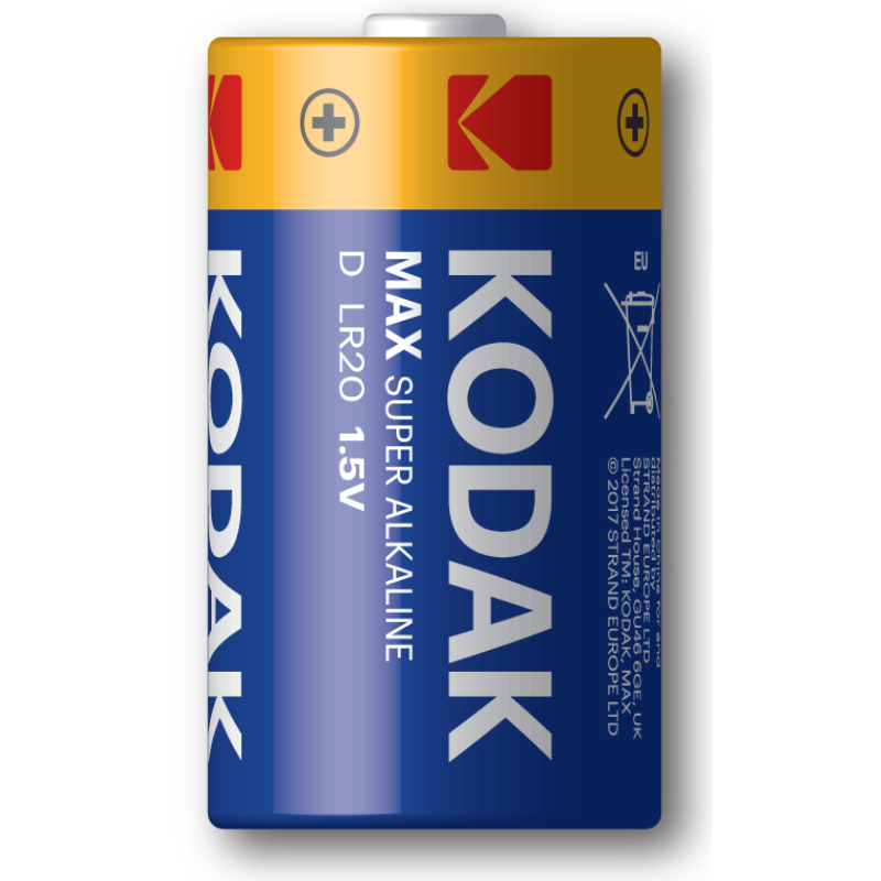 Kodak D Max Super Alkaline Battery