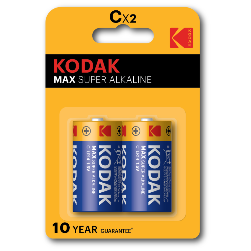 Kodak C Max Super Alkaline Battery