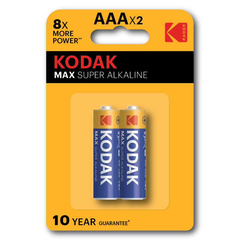 Kodak AAA Max Super Alkaline Battery