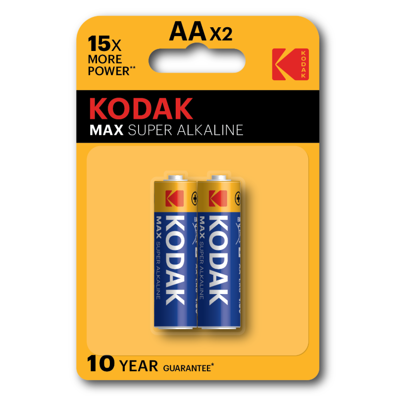 Kodak AA Max Super Alkaline Battery