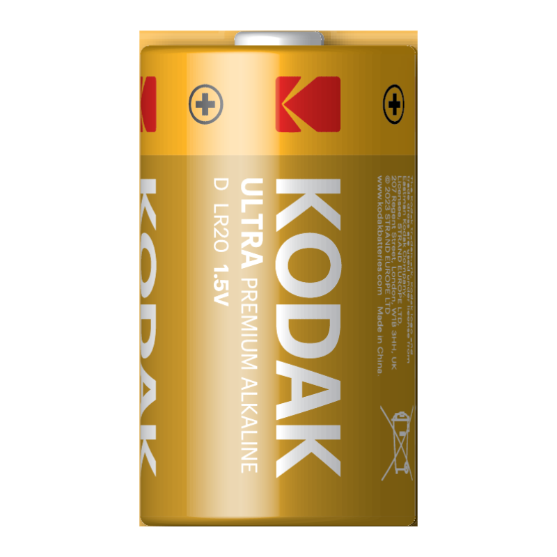 Kodak D Ultra Premium Alkaline Battery