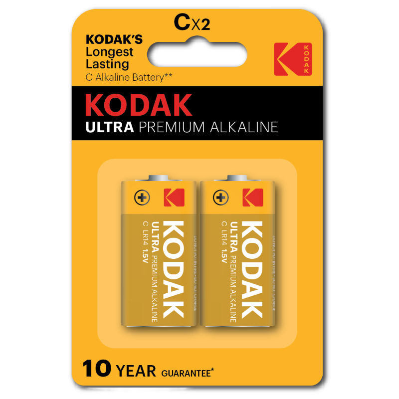 Kodak C Ultra Premium Alkaline Battery