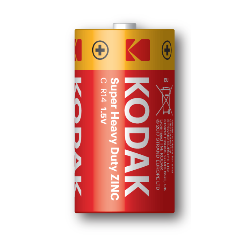 Kodak C Super Heavy Duty Zinc Battery