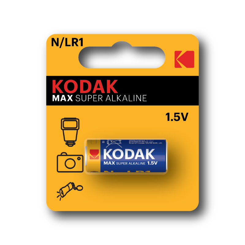 Kodak MAX alkaline N battery (1 pack blister)