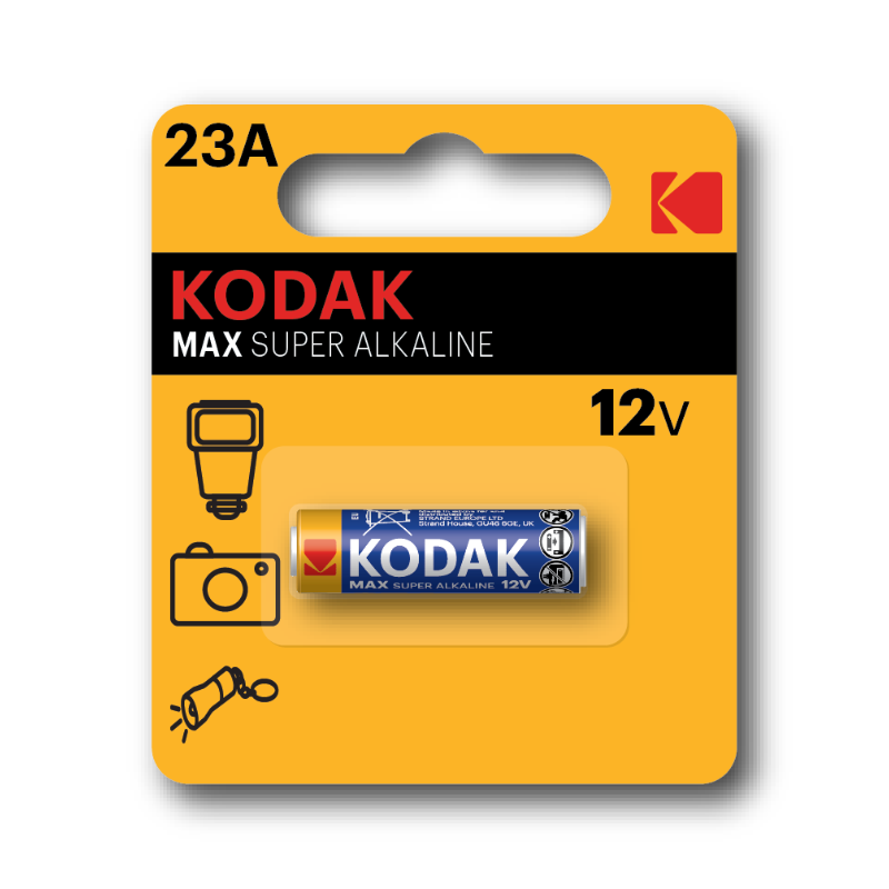 Kodak MAX alkaline 23A battery (1 pack blister)